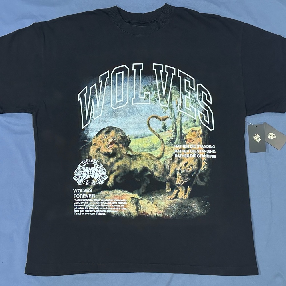 Darc Sport "Rather Die Standing" Size Large